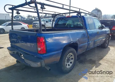 2004 Chevrolet Silverado 1500 Work Truck из США, поврежденный, VIN 2GCEC19V241158772